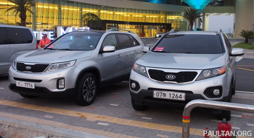 GALLERY: Live pictures of the facelifted Kia Sorento 162377