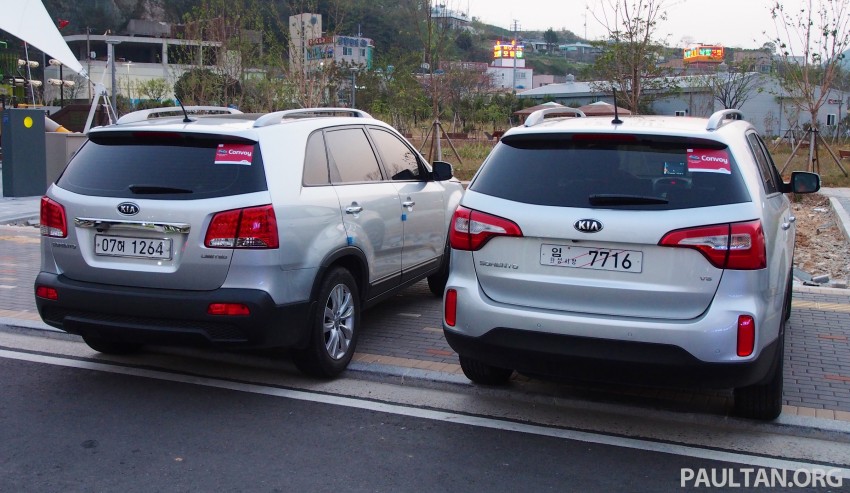 GALLERY: Live pictures of the facelifted Kia Sorento 162380