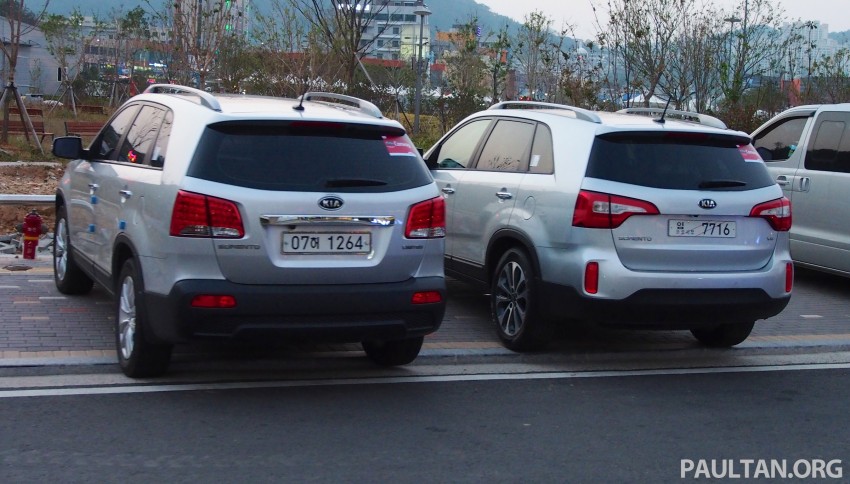 GALLERY: Live pictures of the facelifted Kia Sorento 162382