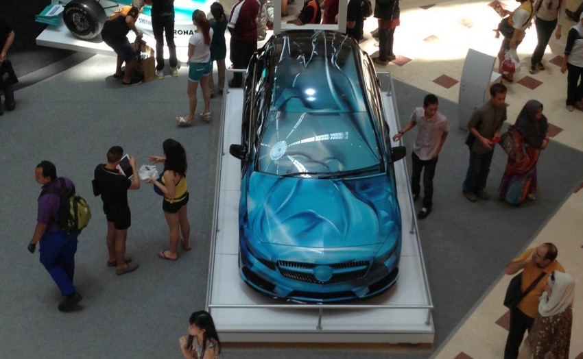 Mercedes-Benz A 250 Sport on display in KLCC 162166