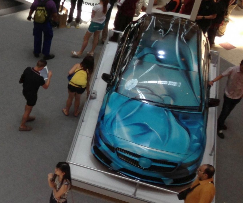 Mercedes-Benz A 250 Sport on display in KLCC 162164