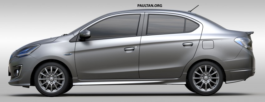 Mitsubishi Concept G4 previews Mirage sedan 164947