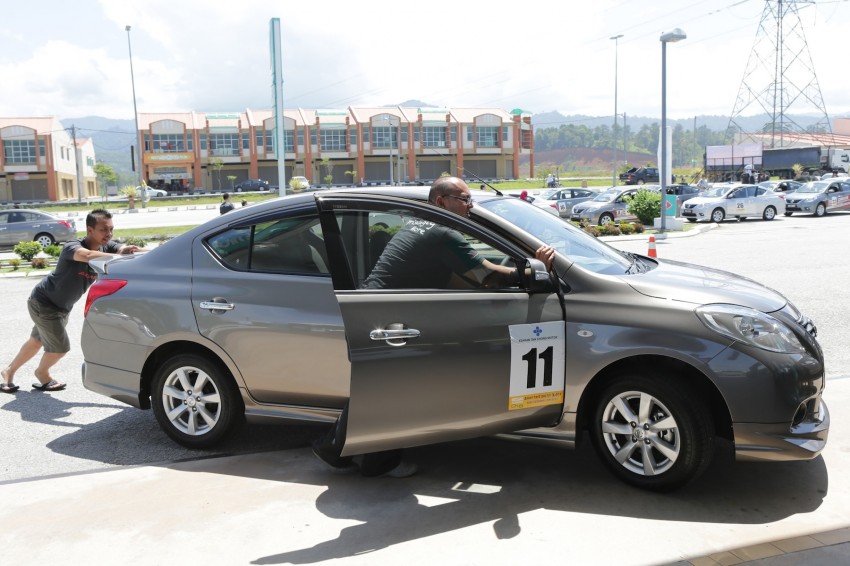 Nissan Almera owners battle it out in the Lightfoot Quest fuel efficiency competition: 33.6km/l achieved! 163628