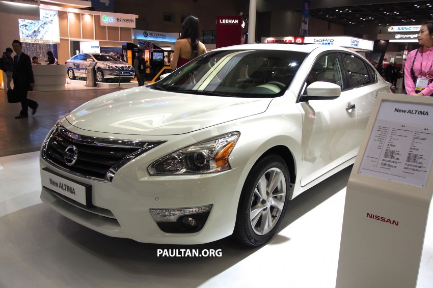 2014 Nissan Teana showcased as the Nissan Altima at the 2013 Seoul Motor Show 164828