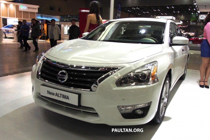 2014 Nissan Teana showcased as the Nissan Altima at the 2013 Seoul Motor Show 164829