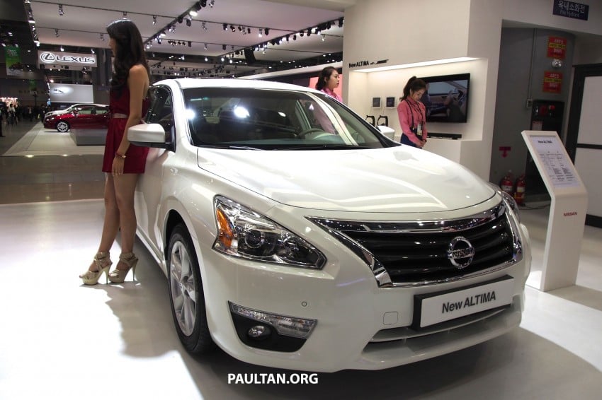 2014 Nissan Teana showcased as the Nissan Altima at the 2013 Seoul Motor Show 164830