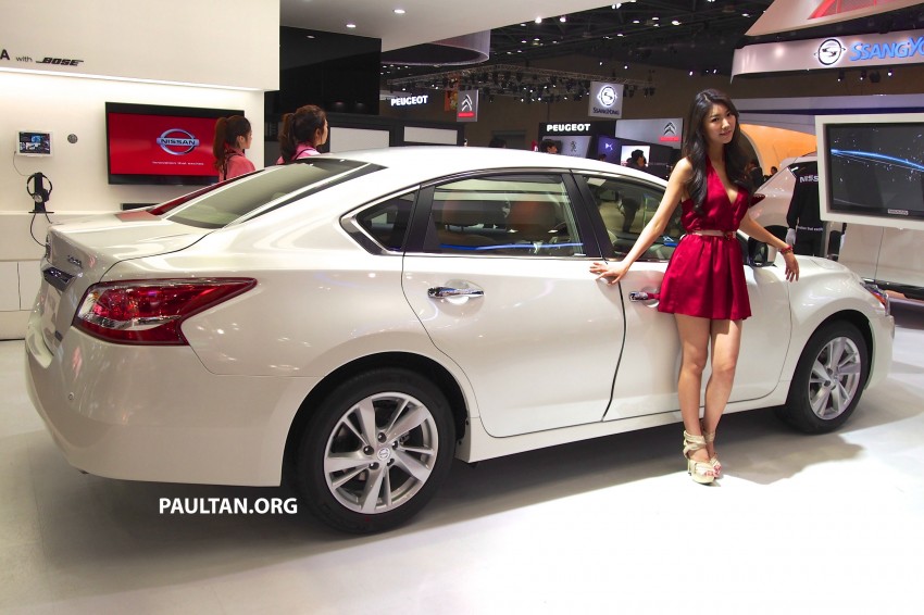 2014 Nissan Teana showcased as the Nissan Altima at the 2013 Seoul Motor Show 164833