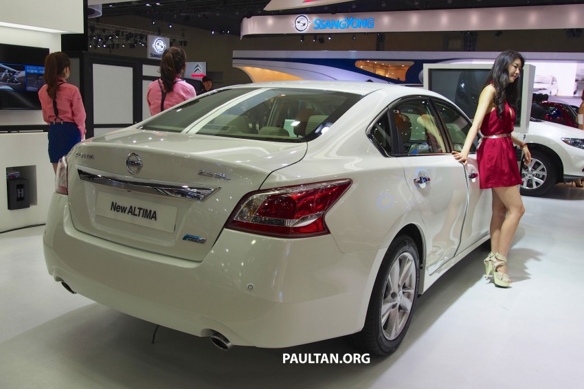 2014 Nissan Teana showcased as the Nissan Altima at the 2013 Seoul Motor Show 164836