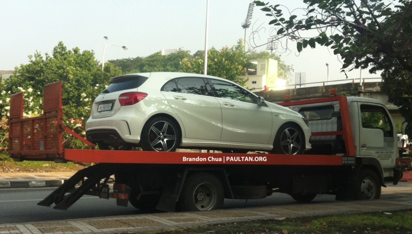 SPYSHOTS: Mercedes-Benz A 250 Sport spotted! 162039