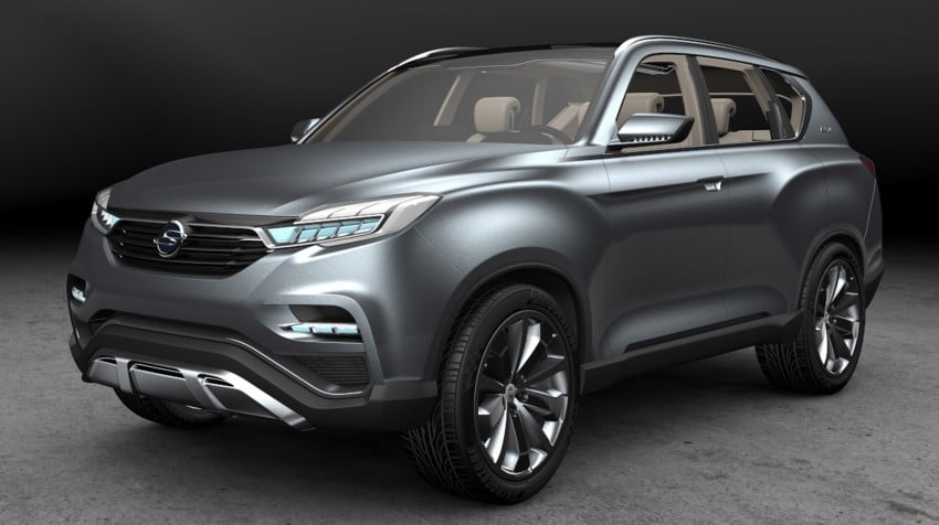 Seoul 2013: SsangYong LIV-1 concept muscles in 165028