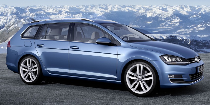 Volkswagen Golf Variant: first official photos out 158686