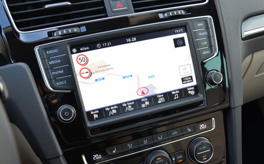 VIDEO: VW Golf MK7’s infotainment system in action 161922
