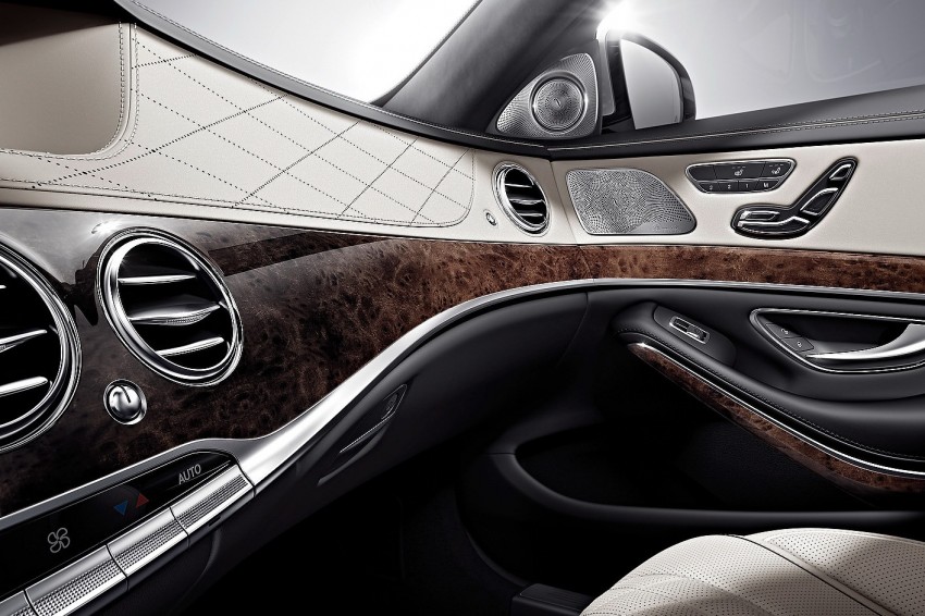 W222 2014 Mercedes-Benz S-Class interior revealed! 162422