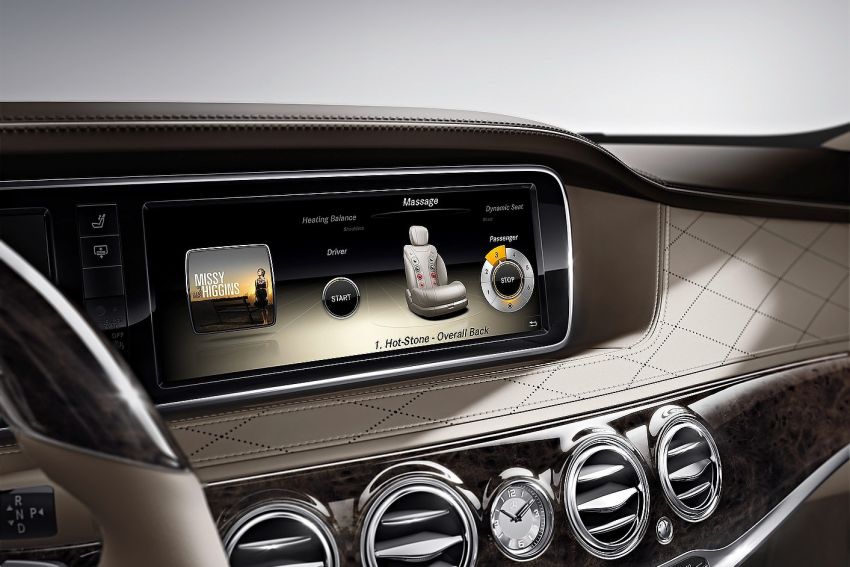 W222 2014 Mercedes-Benz S-Class interior revealed! 162426