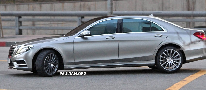 W222 Mercedes-Benz S-Class exterior undisguised 163362