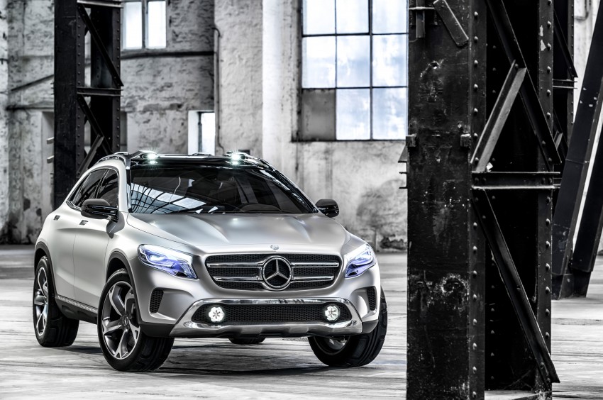 Mercedes-Benz GLA Concept is Shanghai-bound 169320
