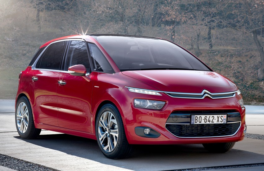 New Citroen C4 Picasso: first official images surface 165984