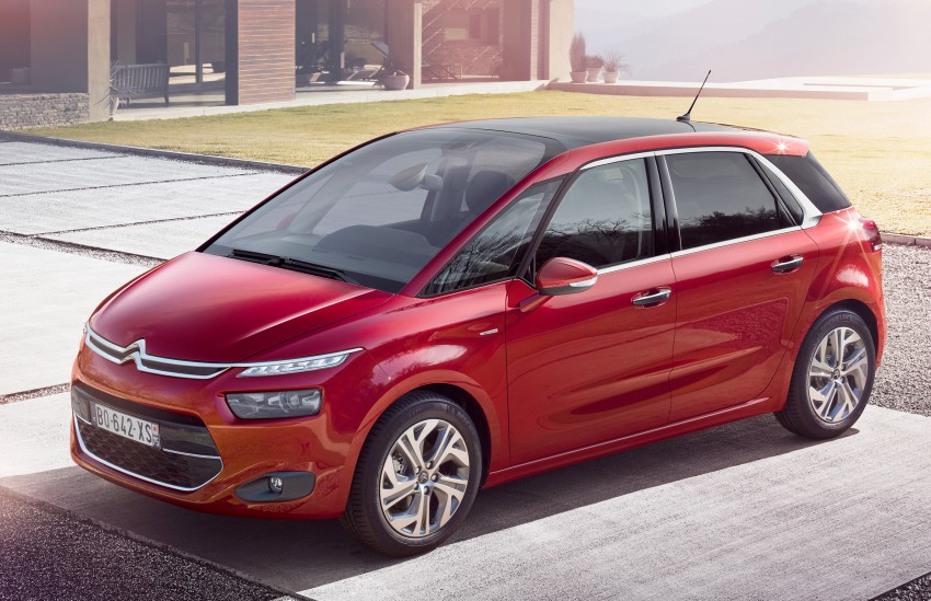 New Citroen C4 Picasso: first official images surface 165987