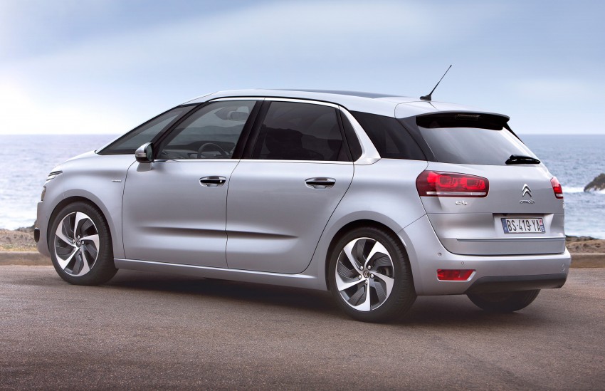 New Citroen C4 Picasso: first official images surface 165988