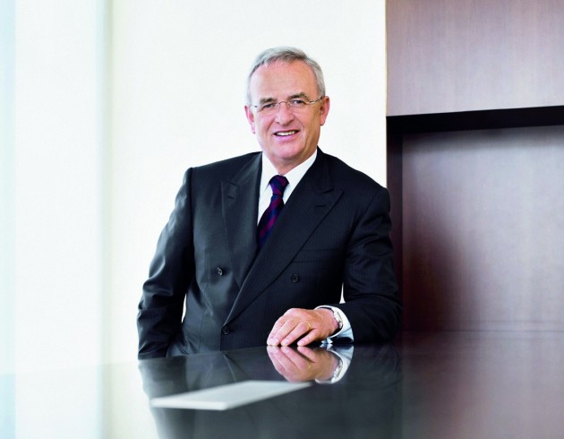 Volkswagen chairman Prof Dr Martin Winterkorn