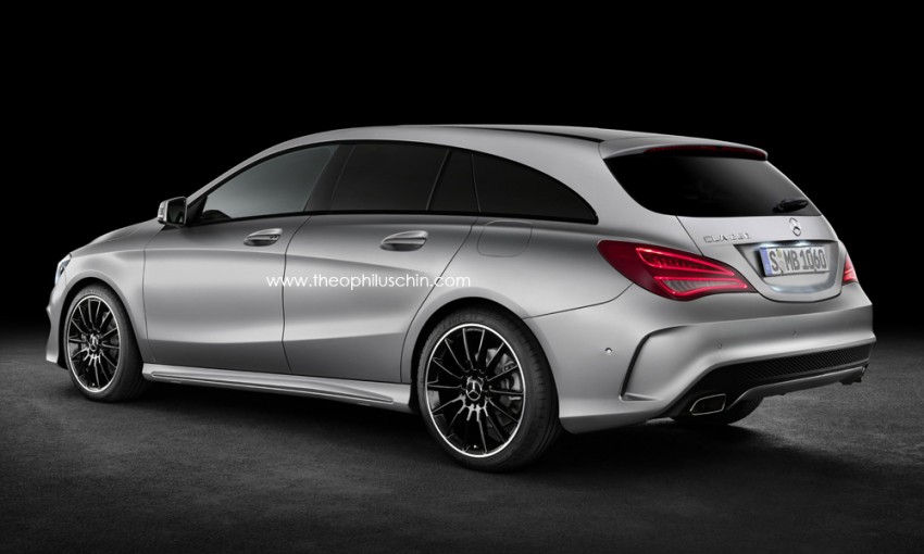 Mercedes-Benz CLA Shooting Brake in the works 171617