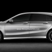 Mercedes-Benz CLA Shooting Brake in the works