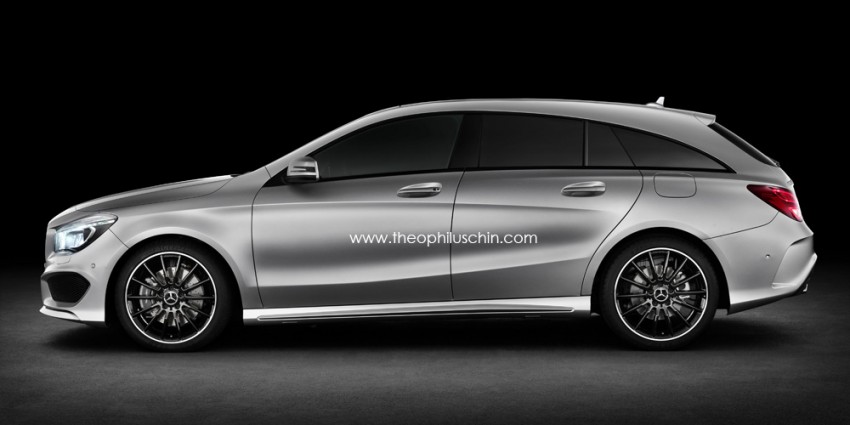 Mercedes-Benz CLA Shooting Brake in the works 171619