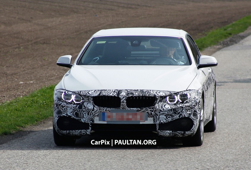 SPIED: BMW F33 4 Series Cabriolet shows some skin 169673