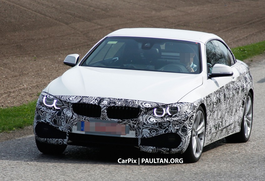 SPIED: BMW F33 4 Series Cabriolet shows some skin 169672