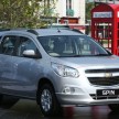 Chevrolet Spin launched in Thailand – 7-seater MPV