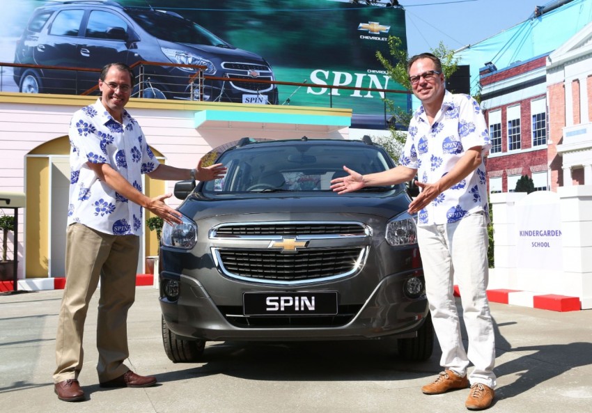 Chevrolet Spin launched in Thailand – 7-seater MPV 166489