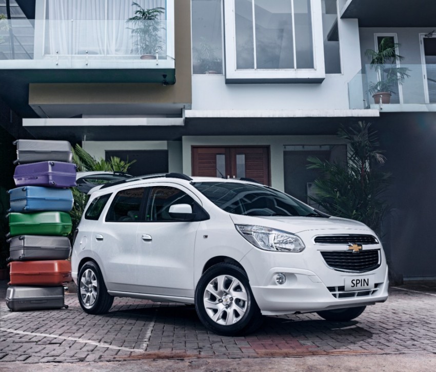 Chevrolet Spin launched in Thailand – 7-seater MPV 166494