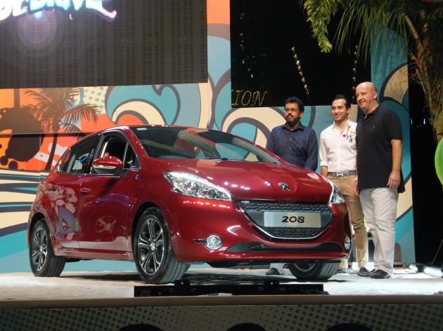 Peugeot 208 launch