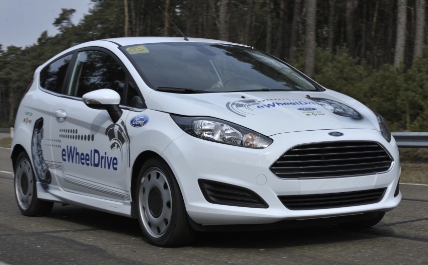 Ford and Schaeffler unveil eWheelDrive Fiesta 172172