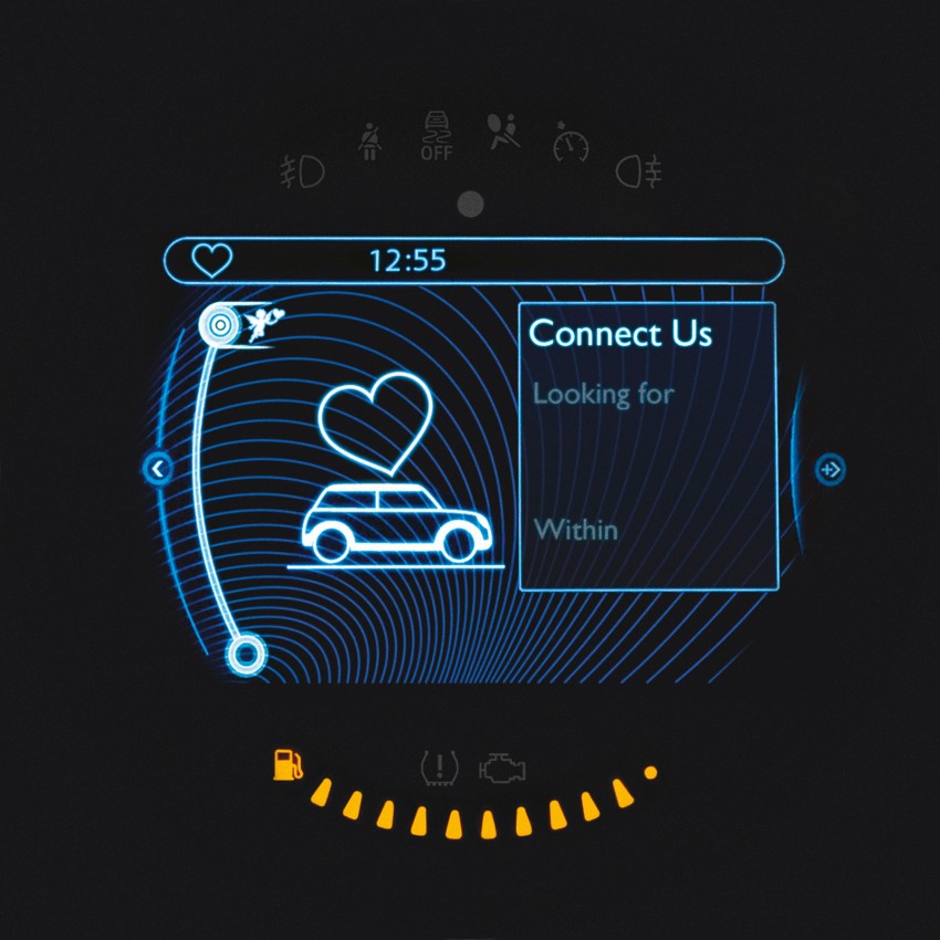 MINI plays cupid with Connect Us in-car dating app 165711