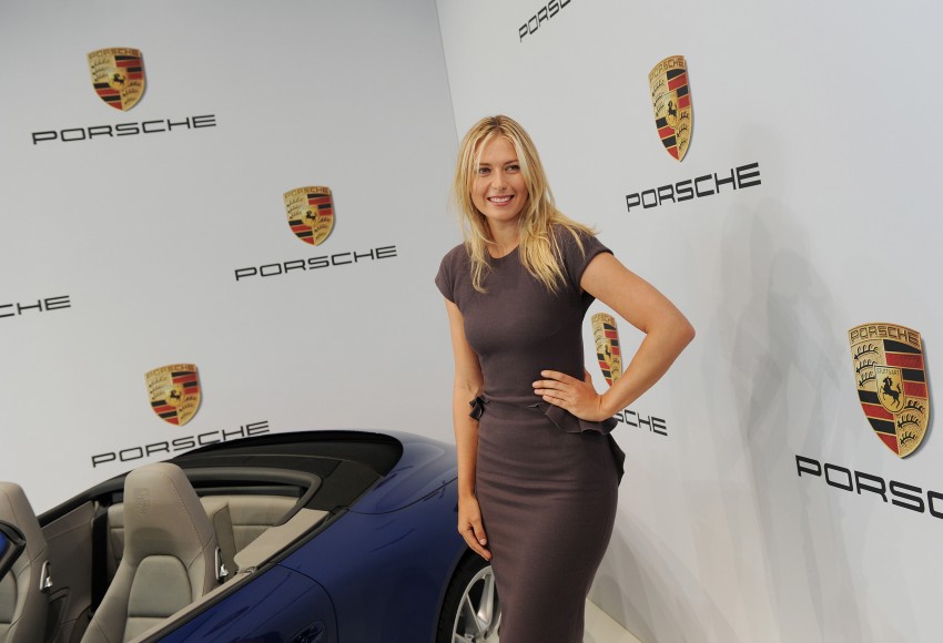 Porsche signs Maria Sharapova as brand ambassador 172377