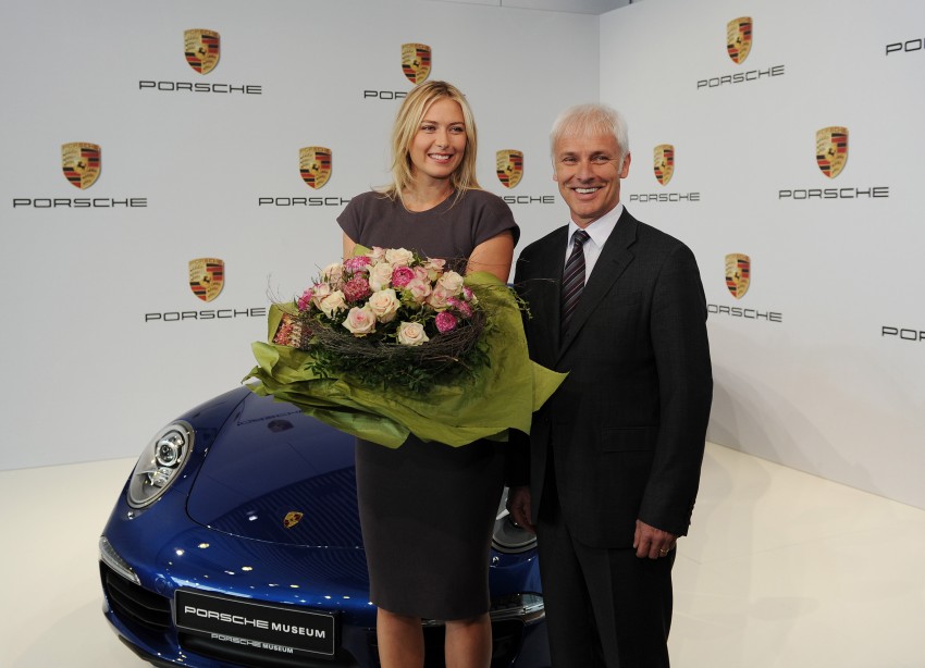 Porsche signs Maria Sharapova as brand ambassador 172381