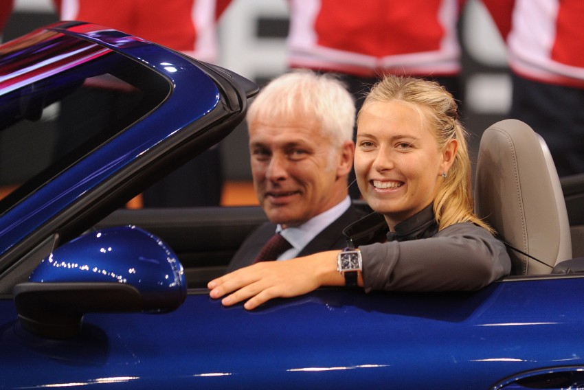 Porsche signs Maria Sharapova as brand ambassador 172390