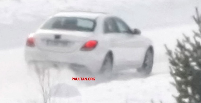 W205 Mercedes-Benz C-Class caught undisguised! 168796