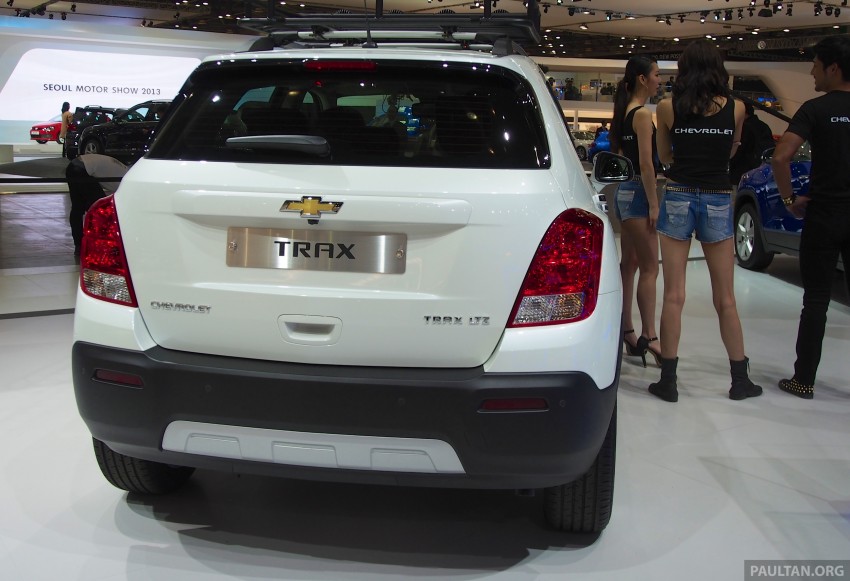 Chevrolet Trax B-segment SUV shown at Seoul 2013 165880