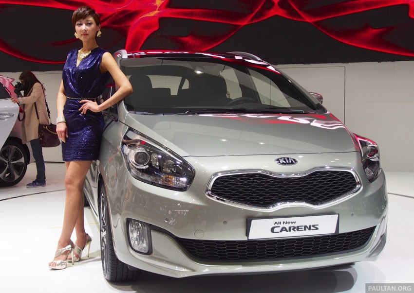 Kia Carens launched in South Korea at Seoul 2013 165864