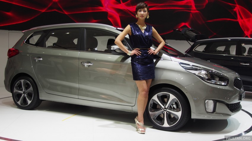 Kia Carens launched in South Korea at Seoul 2013 165861