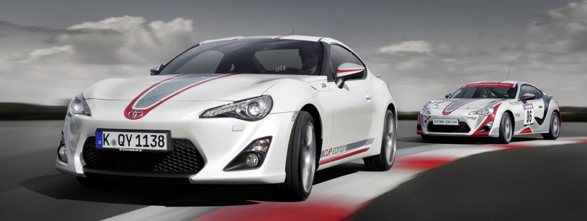 Europe-exclusive limited-run Toyota GT86 Cup Edition 166008