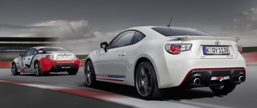 Europe-exclusive limited-run Toyota GT86 Cup Edition 166009