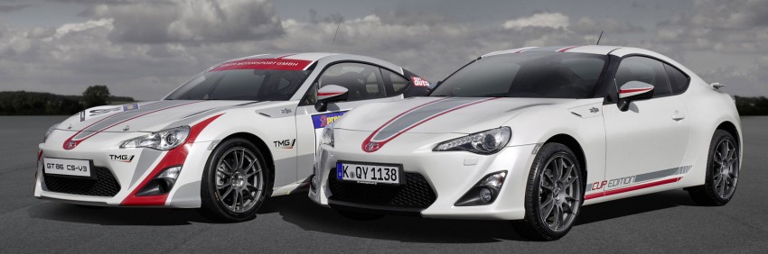 Europe-exclusive limited-run Toyota GT86 Cup Edition 166007