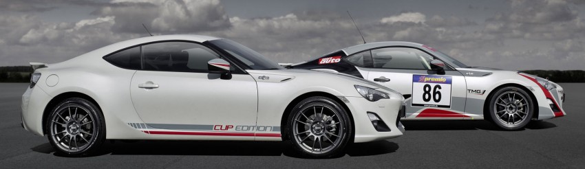 Europe-exclusive limited-run Toyota GT86 Cup Edition 166004