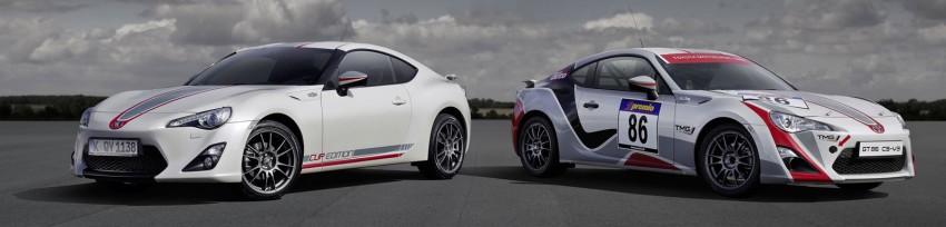 Europe-exclusive limited-run Toyota GT86 Cup Edition 166006