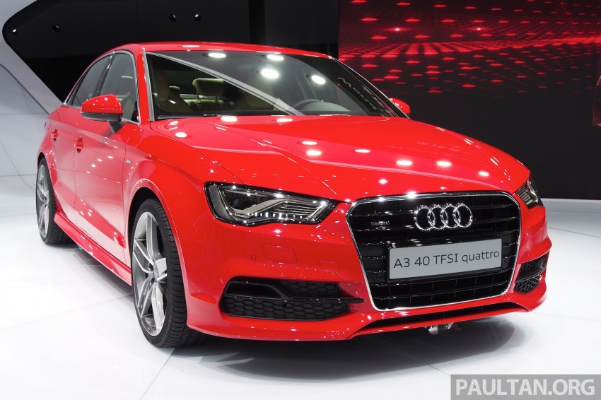 Shanghai 2013: Audi A3 Sedan makes public debut 170727