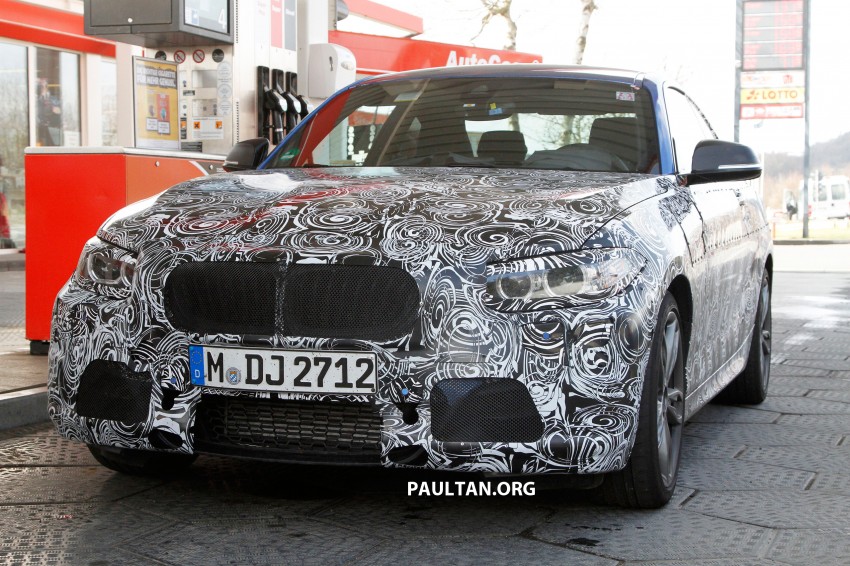 SPYSHOTS: BMW 2 Series Coupe, including interior 168819