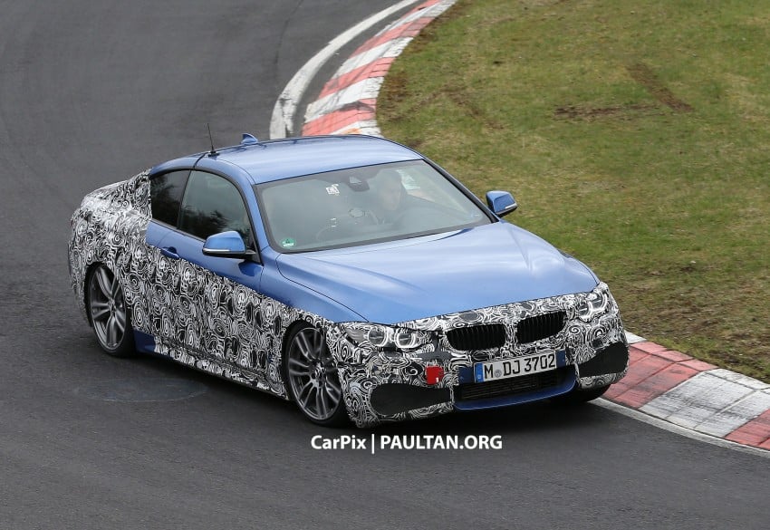 BMW 4 Series with M Sport pack on the ‘Ring 169452